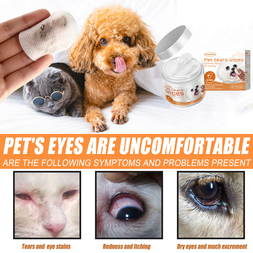 Pet Tear Stain Wipes – KarsPet