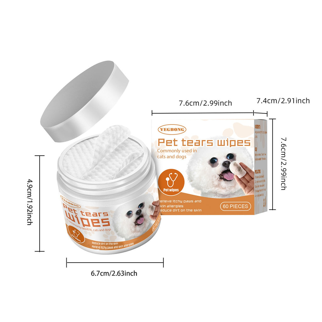 Pet Tear Stain Wipes – KarsPet